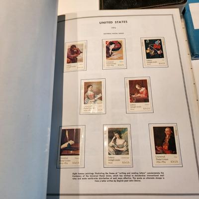 Postage Stamp collection Books, Cancelled and UnCancelled , 1800's Postcards, Hawaii Stamps