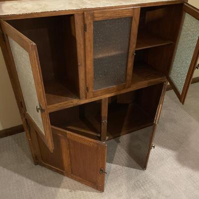 Vintage hall cabinet