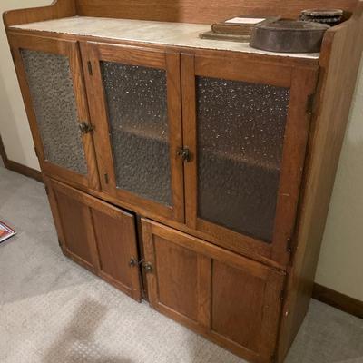 Vintage hall cabinet