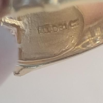 14 Karat Yellow Gold and Cubic Zirconia Ring- Size 6- Approx Weight 8.1 Grams (#29)