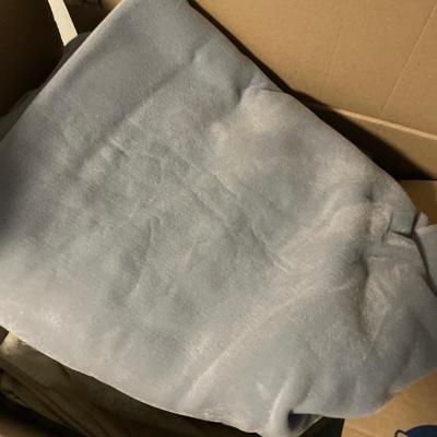 Sheets, blankets and towels
