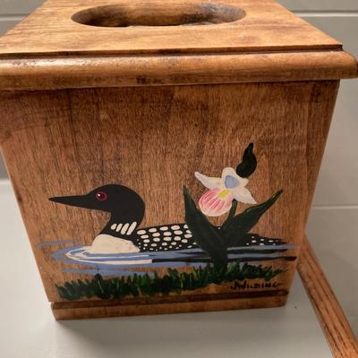 Bathroom wood decor