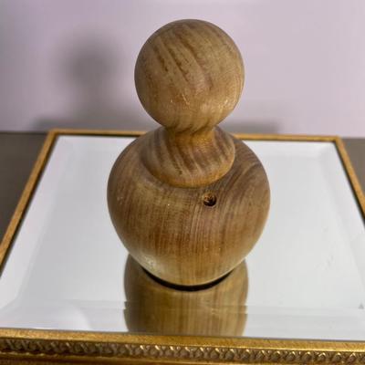Vintage Wooden Butter Mold