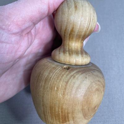 Vintage Wooden Butter Mold