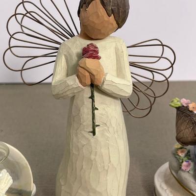 Vintage Napcoware Figuring plus Angels