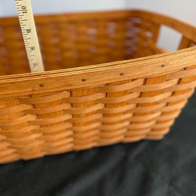 Large Longaberger Laundry Basket RSW 1989
