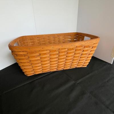 Large Longaberger Laundry Basket RSW 1989