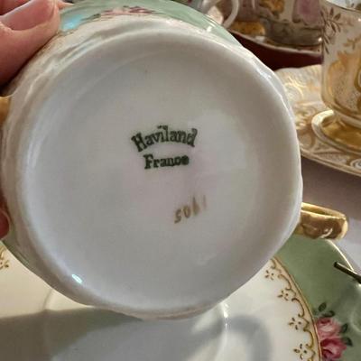 Limoges France Theodore Haviland demitasse cup and saucer