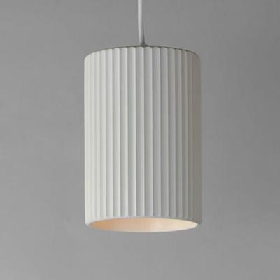 Contemporary Lighting Souffle LED 5.75 inch Chaulk White Single Pendant Ceiling Light