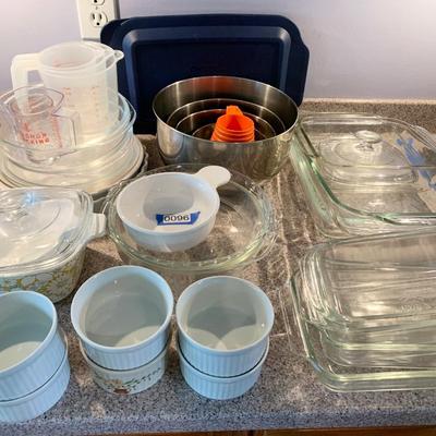 Huge Bakeware Lot Pyrex & More