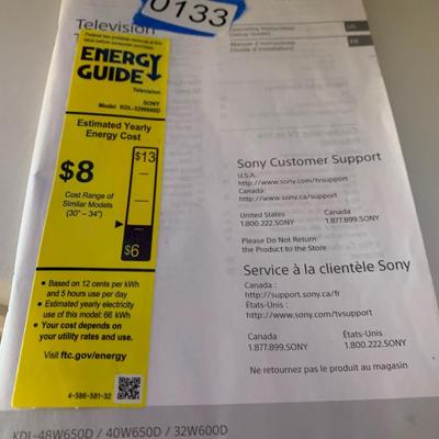 50” Samsung Flatscreen TV