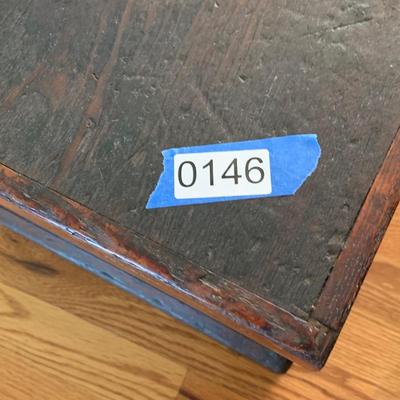 Antique Wood Work Chest