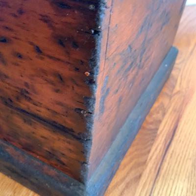Antique Wood Work Chest