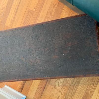Antique Wood Work Chest