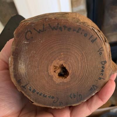 CW Waterfield Carving