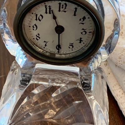 Vintage Clock & Paperweight