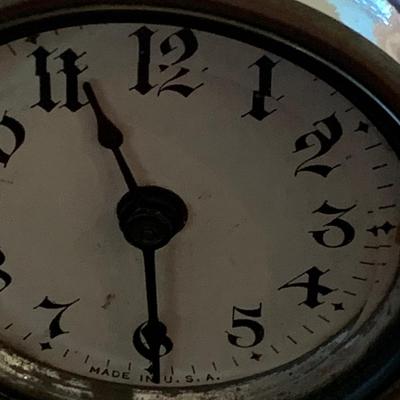Vintage Clock & Paperweight