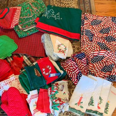 Huge Holiday Entertaining Lot - Christmas & Independence Day