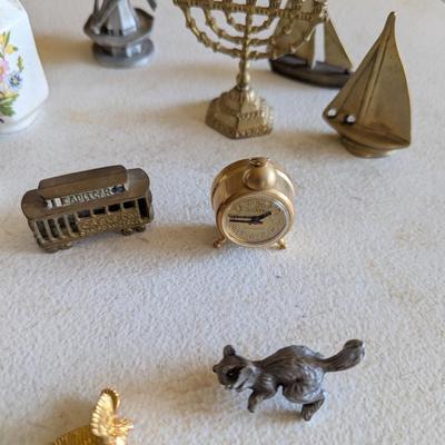 Brass Trinkets Miniature Royal Doulton Mugs