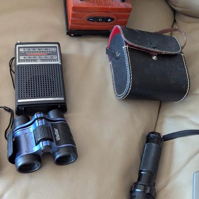 Binoculars Radio Dominoes
