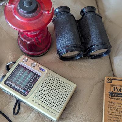 Binoculars Radio Dominoes