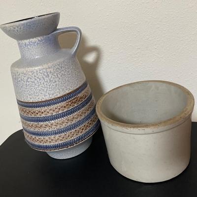 Germany ceramic and small crock