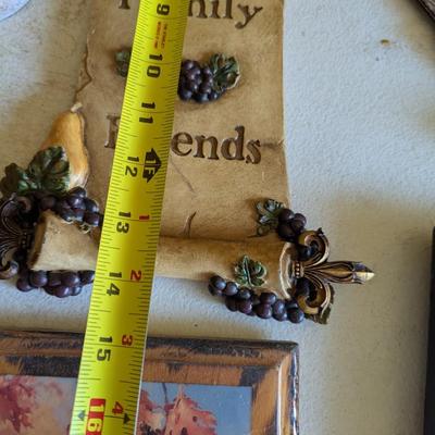 Vintage Fan Needle Point & Wall Decor