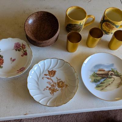 Bascal Cups Limoges Platers Pfaltzgraff Cups KYS-ITE Bowls