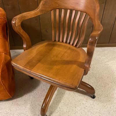 Vintage swivel and bankers chairs