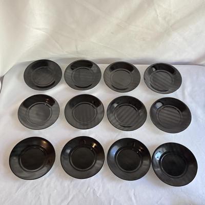 54pc. Daniel Hechter Satin Ribbon Noir China (K-DZ)