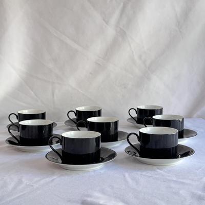 54pc. Daniel Hechter Satin Ribbon Noir China (K-DZ)