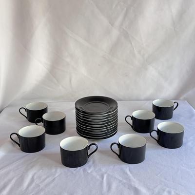 54pc. Daniel Hechter Satin Ribbon Noir China (K-DZ)
