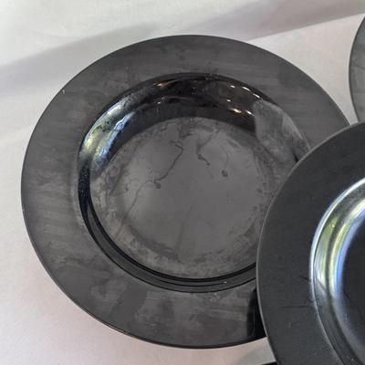 54pc. Daniel Hechter Satin Ribbon Noir China (K-DZ)