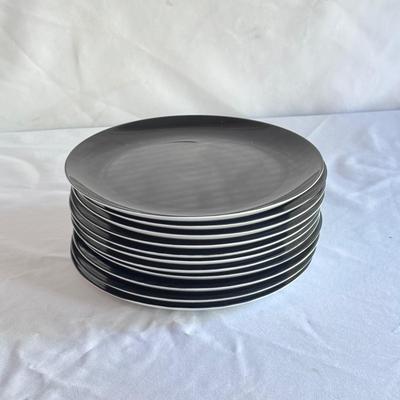 54pc. Daniel Hechter Satin Ribbon Noir China (K-DZ)