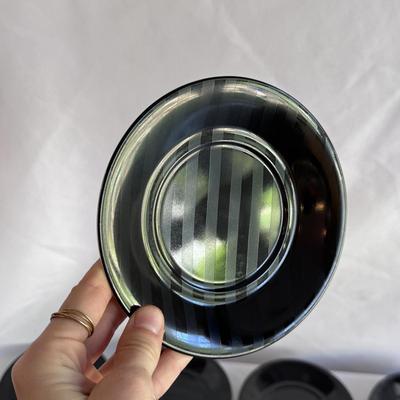 54pc. Daniel Hechter Satin Ribbon Noir China (K-DZ)