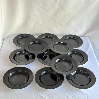 54pc. Daniel Hechter Satin Ribbon Noir China (K-DZ)