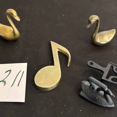 Brass and Cast Iron Lot
