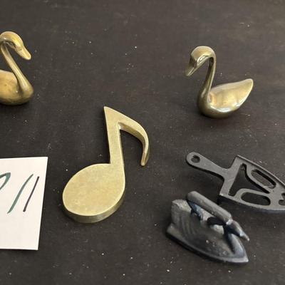 Brass and Cast Iron Lot