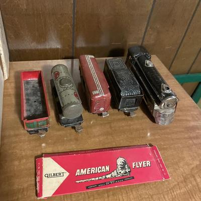 Lionel trains and board