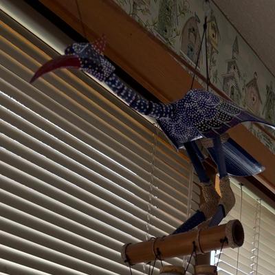 Bamboo Bobbing Head Wind Chime