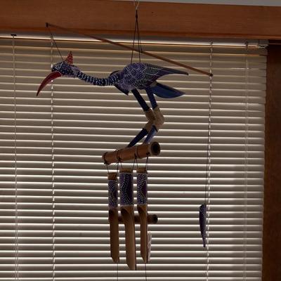 Bamboo Bobbing Head Wind Chime