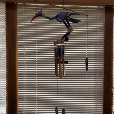 Bamboo Bobbing Head Wind Chime