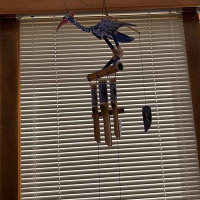 Bamboo Bobbing Head Wind Chime
