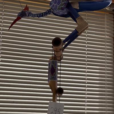 Bamboo Bobbing Head Wind Chime