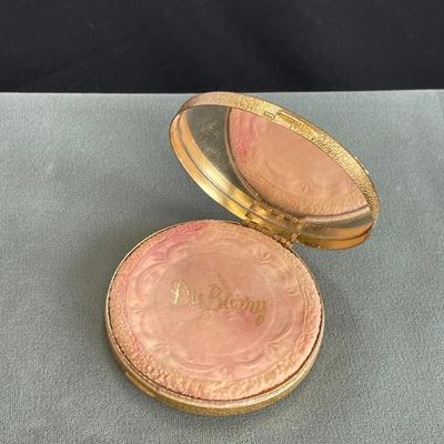 Vintage metal Compact DuBarry