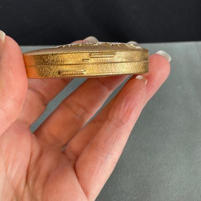 Vintage metal Compact DuBarry