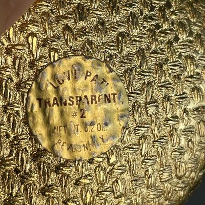 Vintage Love Pat Revlon Metal Compact