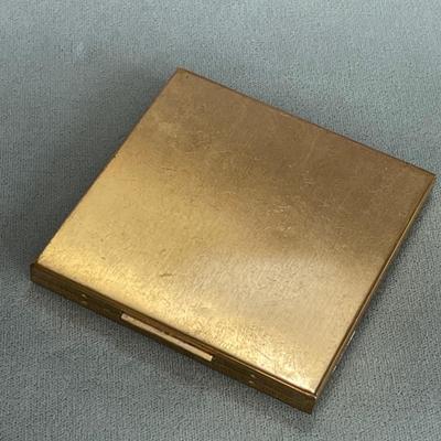Vintage Metal Powder Compact Elgin American
