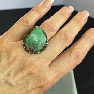 Vintage large stone Ring