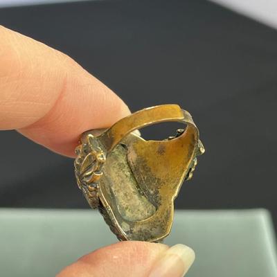 Vintage Stone Ring Chief Design